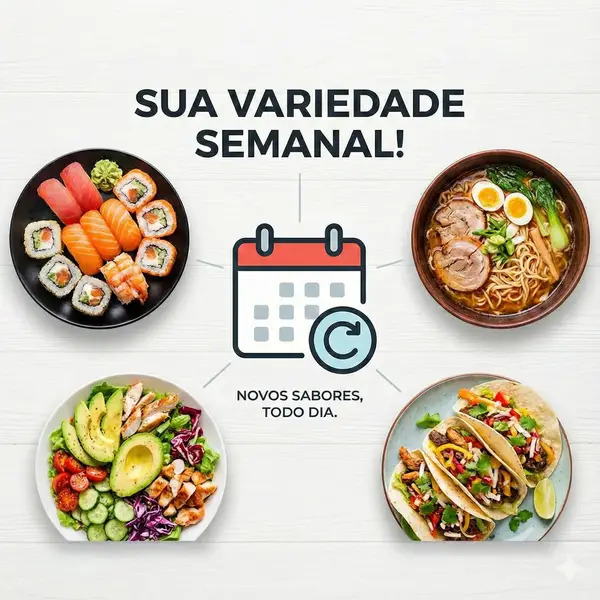 Cardápios Atualizados Semanalmente