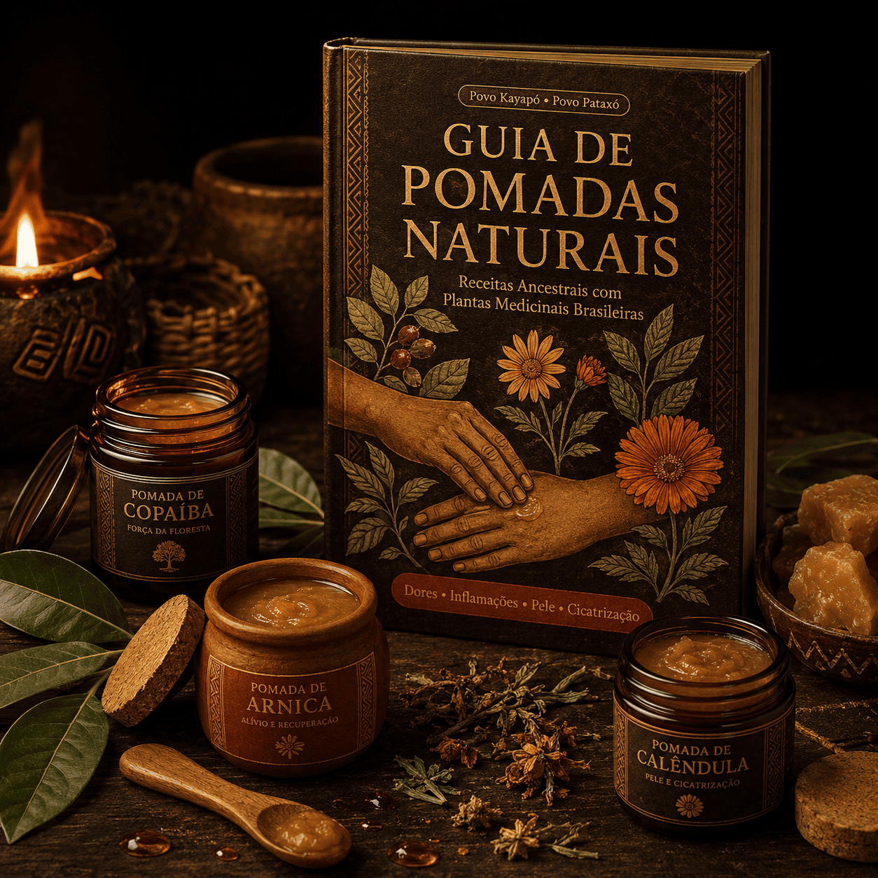 +60 Receitas Pomadas Naturais