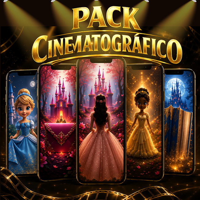 PACK CONVITE CINEMATOGRÁFICO POR 9,90
