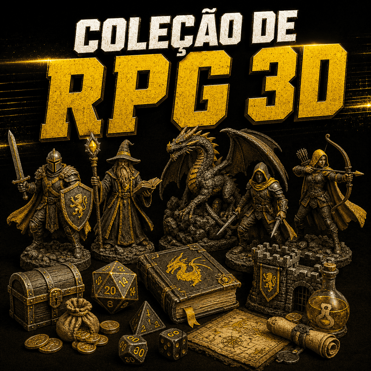 Coleção RPG 3D