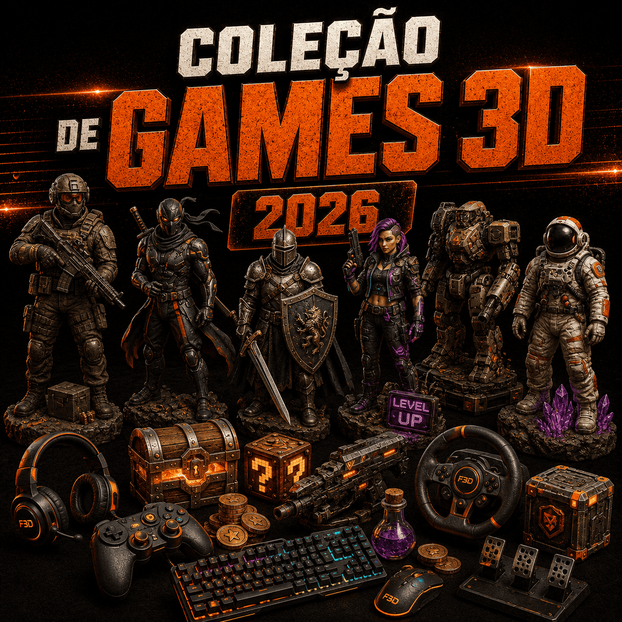 Coleção Games 3D