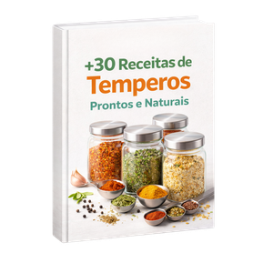 +30 Receitas de Temperos Naturais