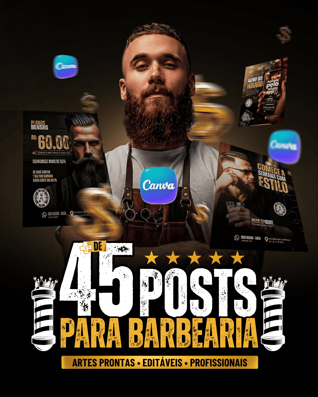 💈PACK DO BARBEIRO LUCRATIVO