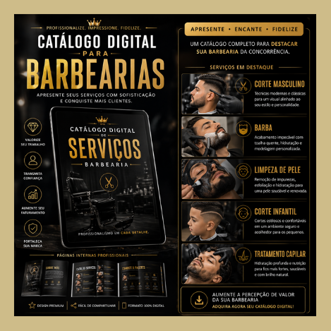 💈CATÁLOGO PREMIUM BARBER