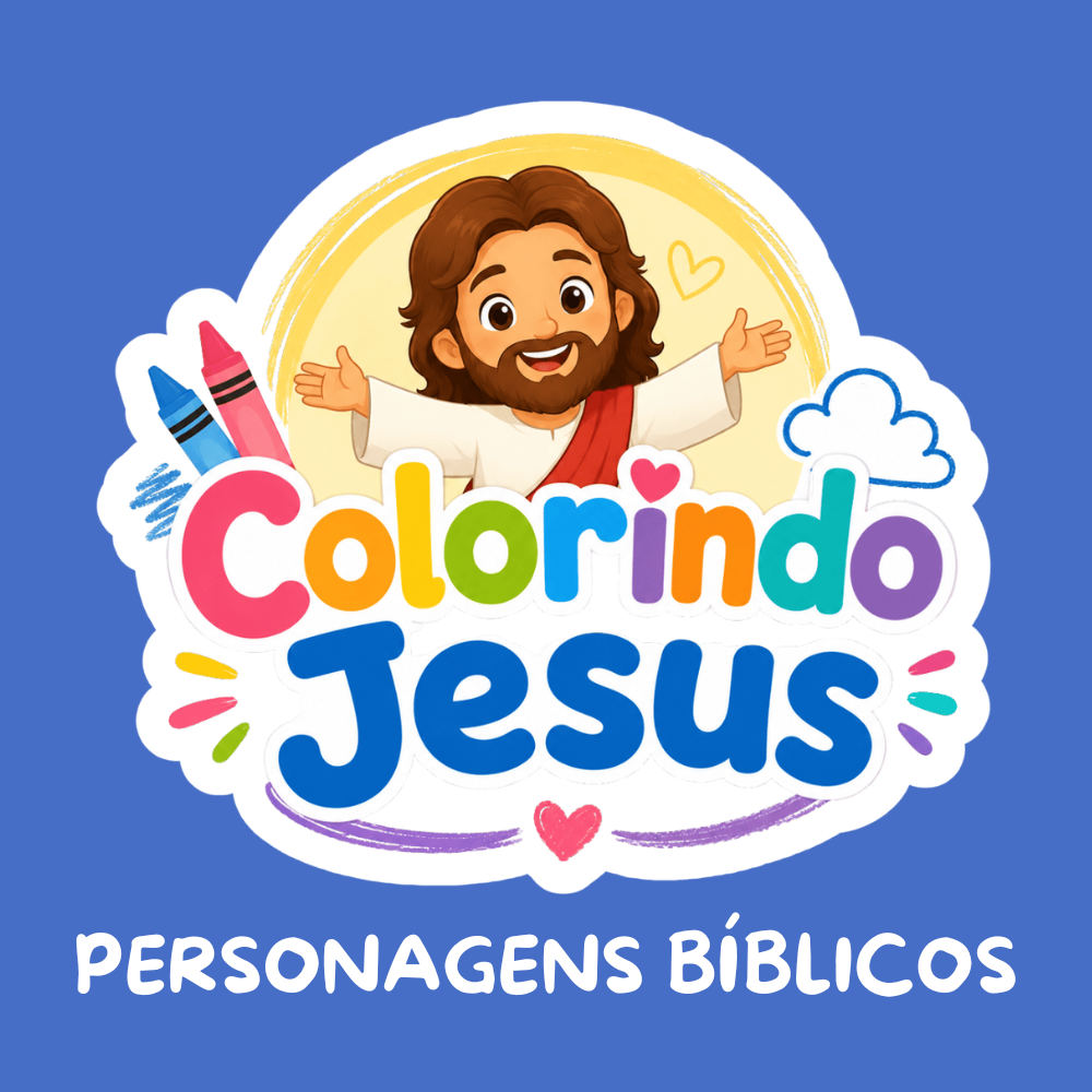 Colorindo Jesus - Personagens Bíblicos