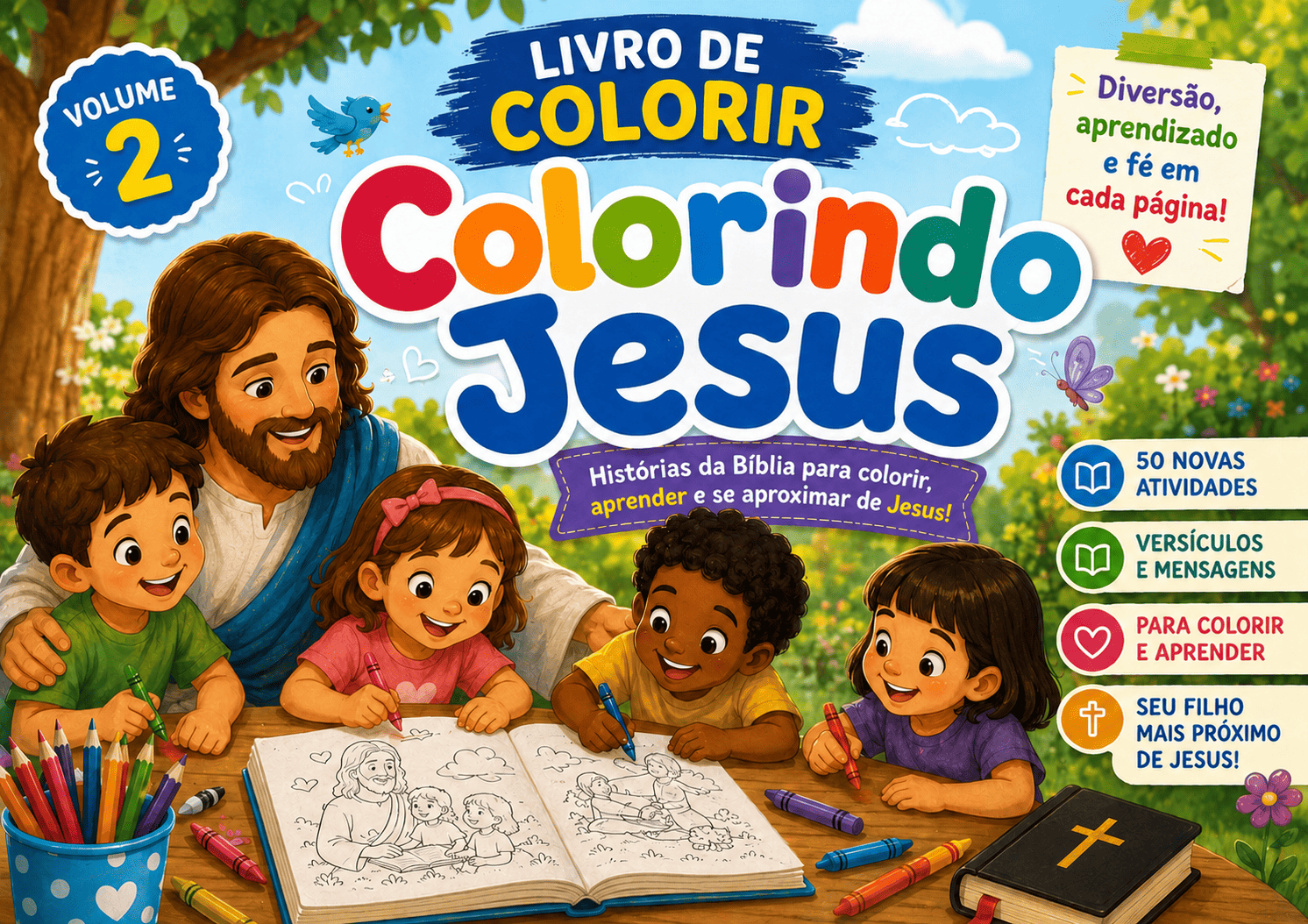 Colorindo Jesus - Volume 2 