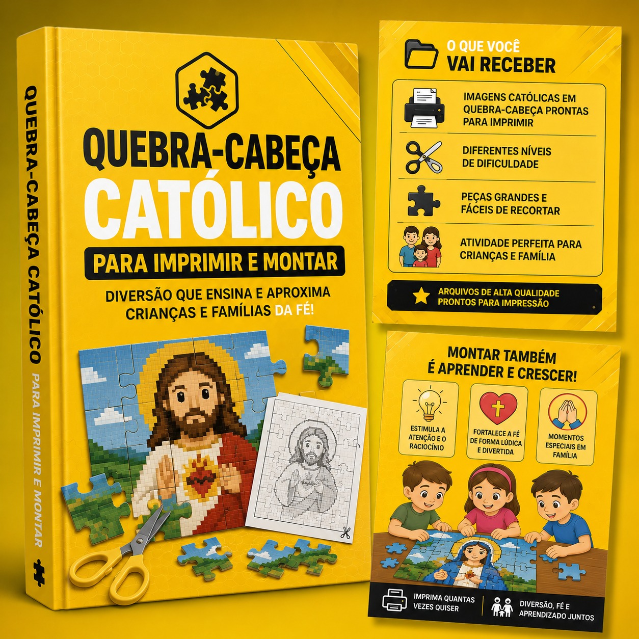 🧩 Quebra-Cabeça Católico