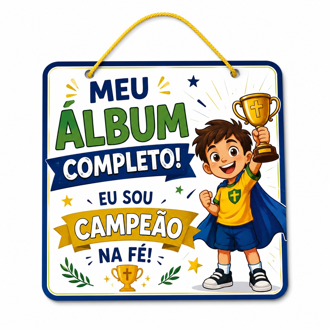 Placa de Conquista: Meu Álbum Completo!