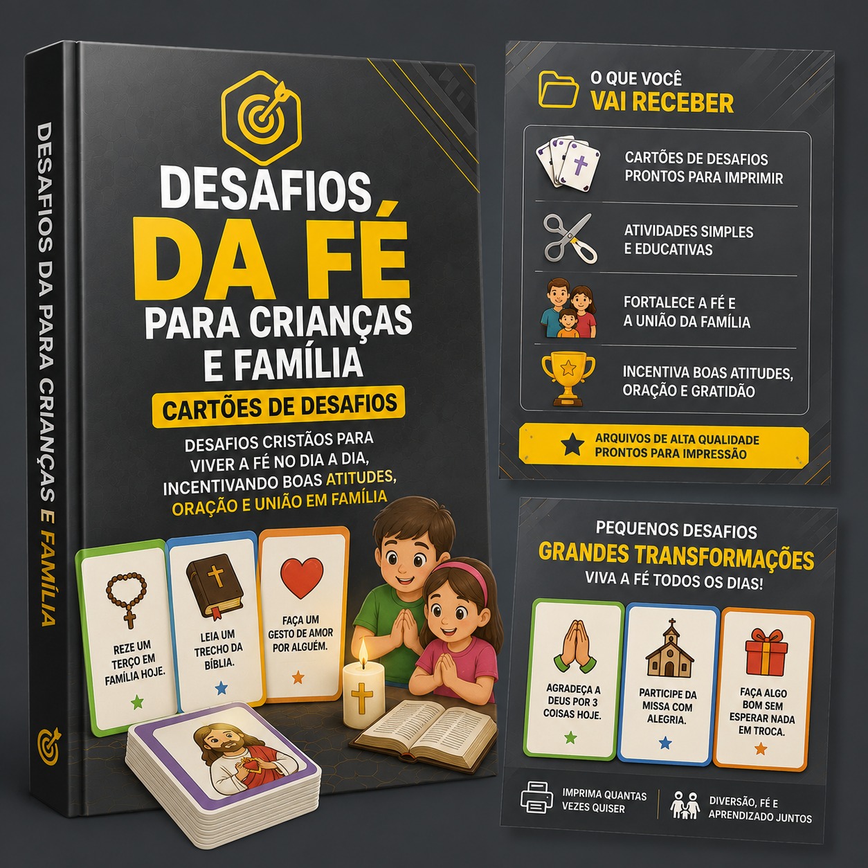 🎯 Desafios da Fé para a Família toda