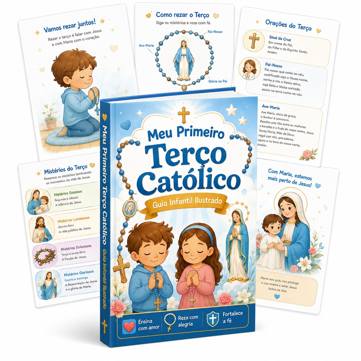 🙏 Meu Primeiro Terço Católico