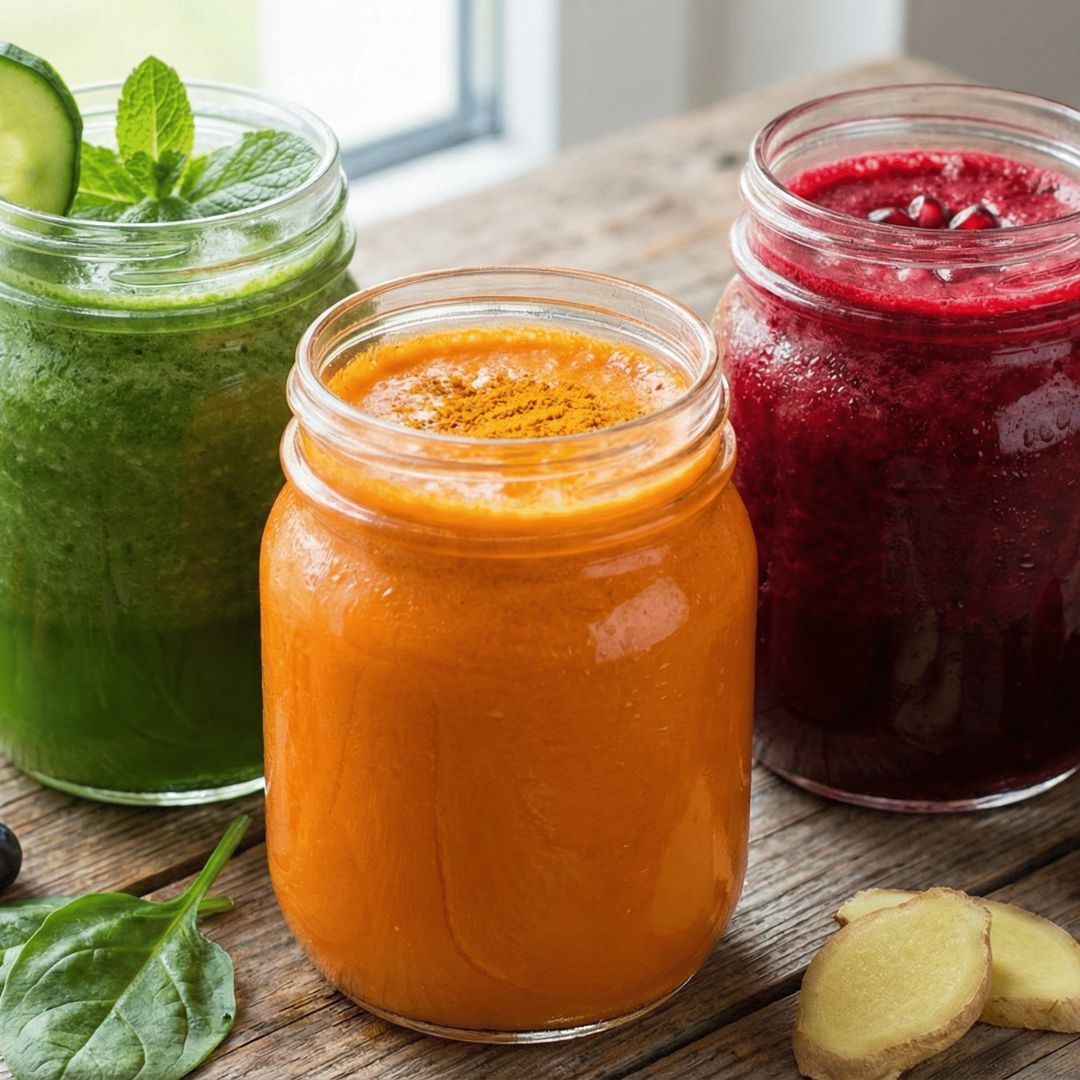 	 Sucos Detox Mediterrâneo