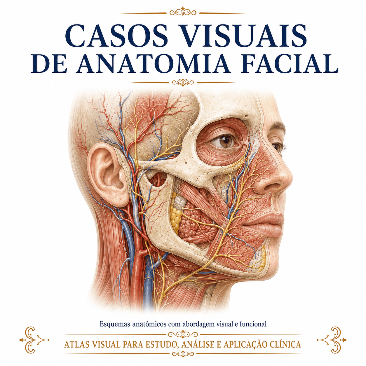 Casos Visuais de Anatomia Facial