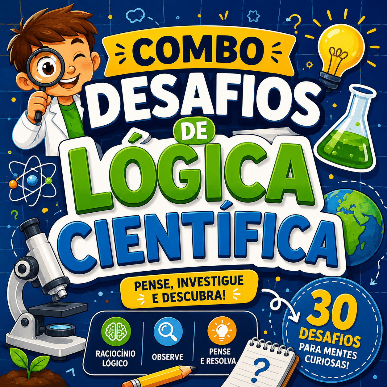 Combo Desafios de Lógica Científica