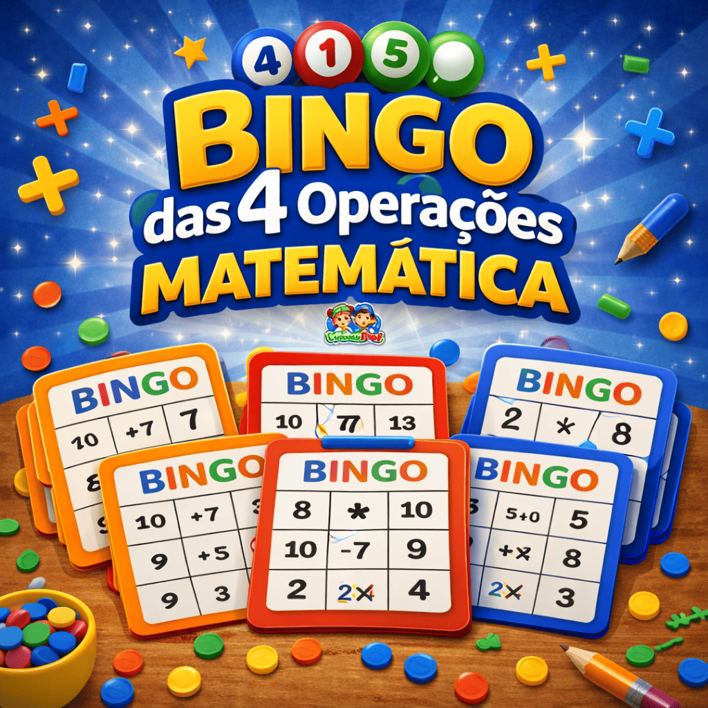 Kit Bingo Das 4 Operações
