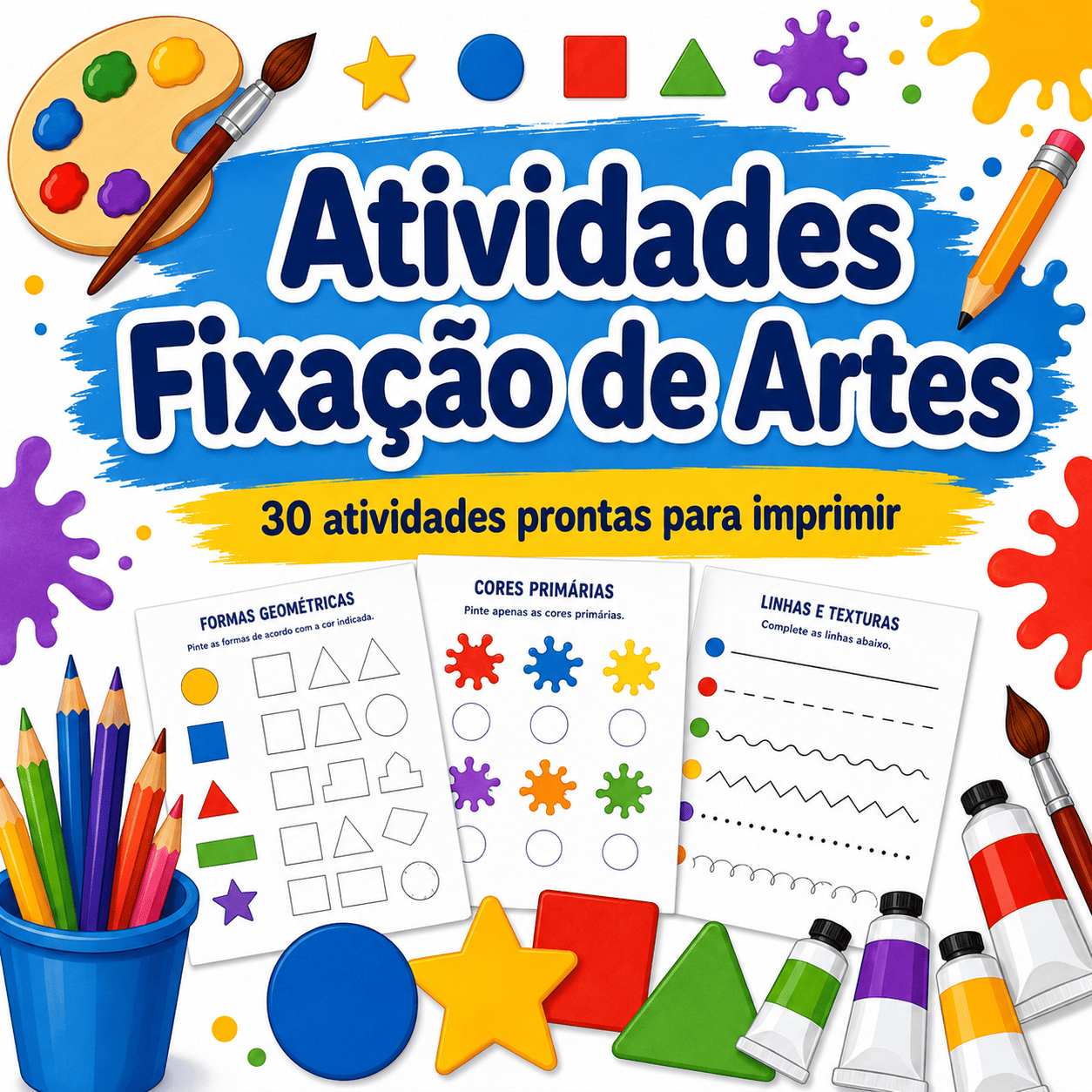 Atividades de Fixação de Artes