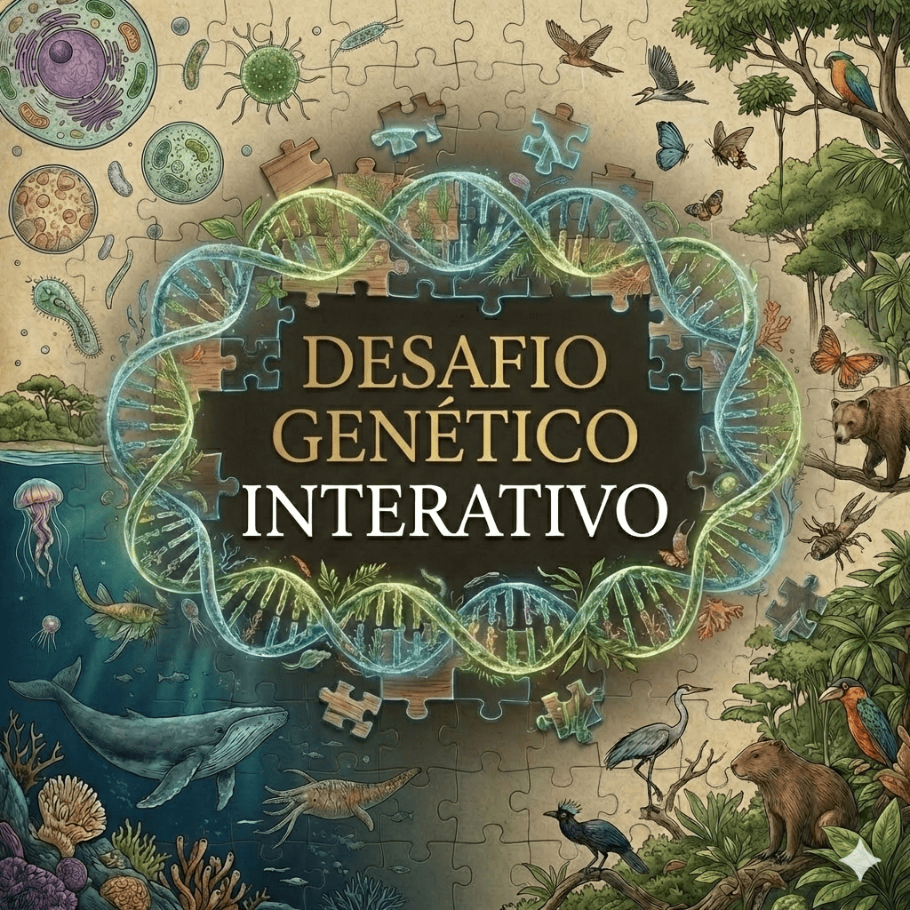 Desafio Genético Interativo
