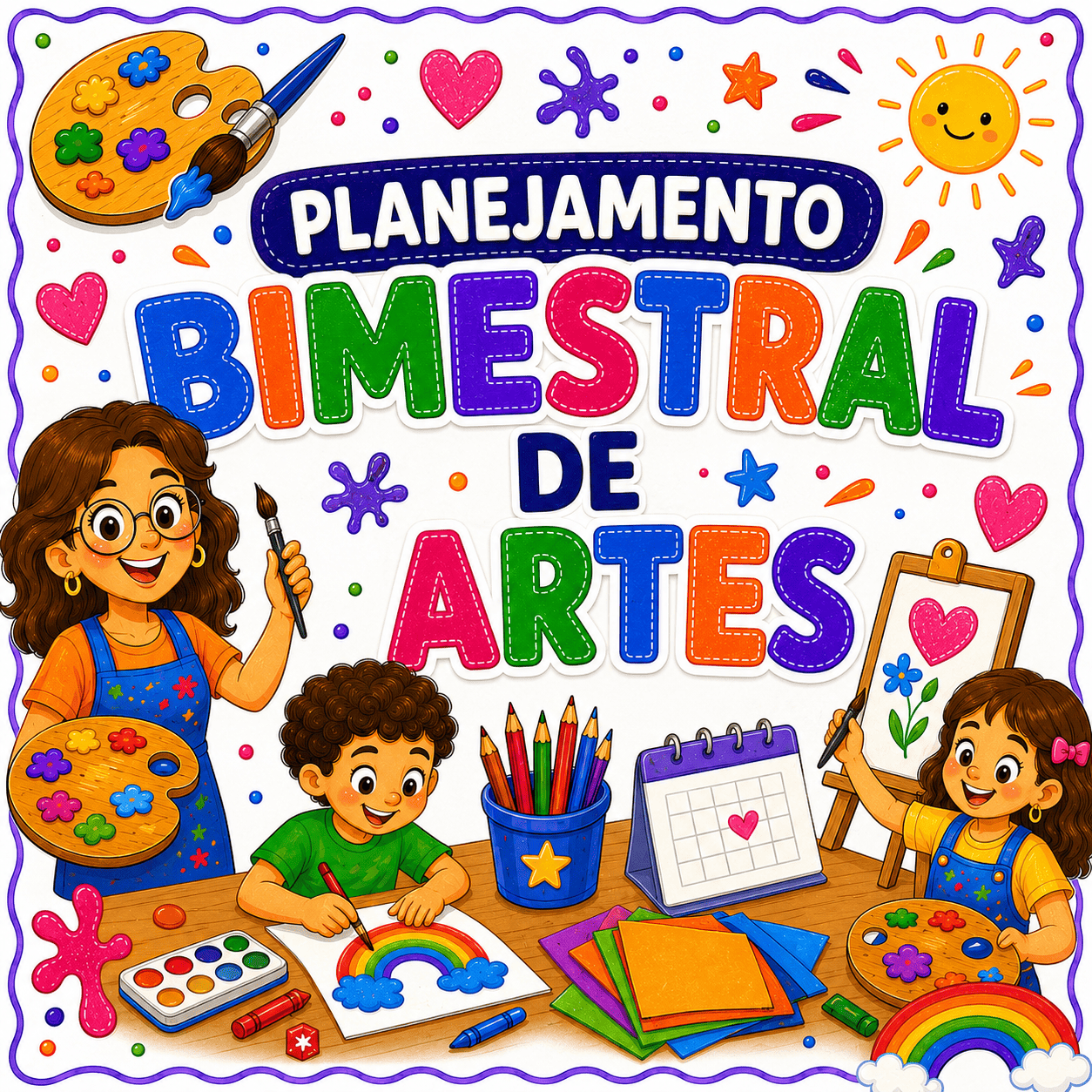 Planejamento Bimestral de Artes