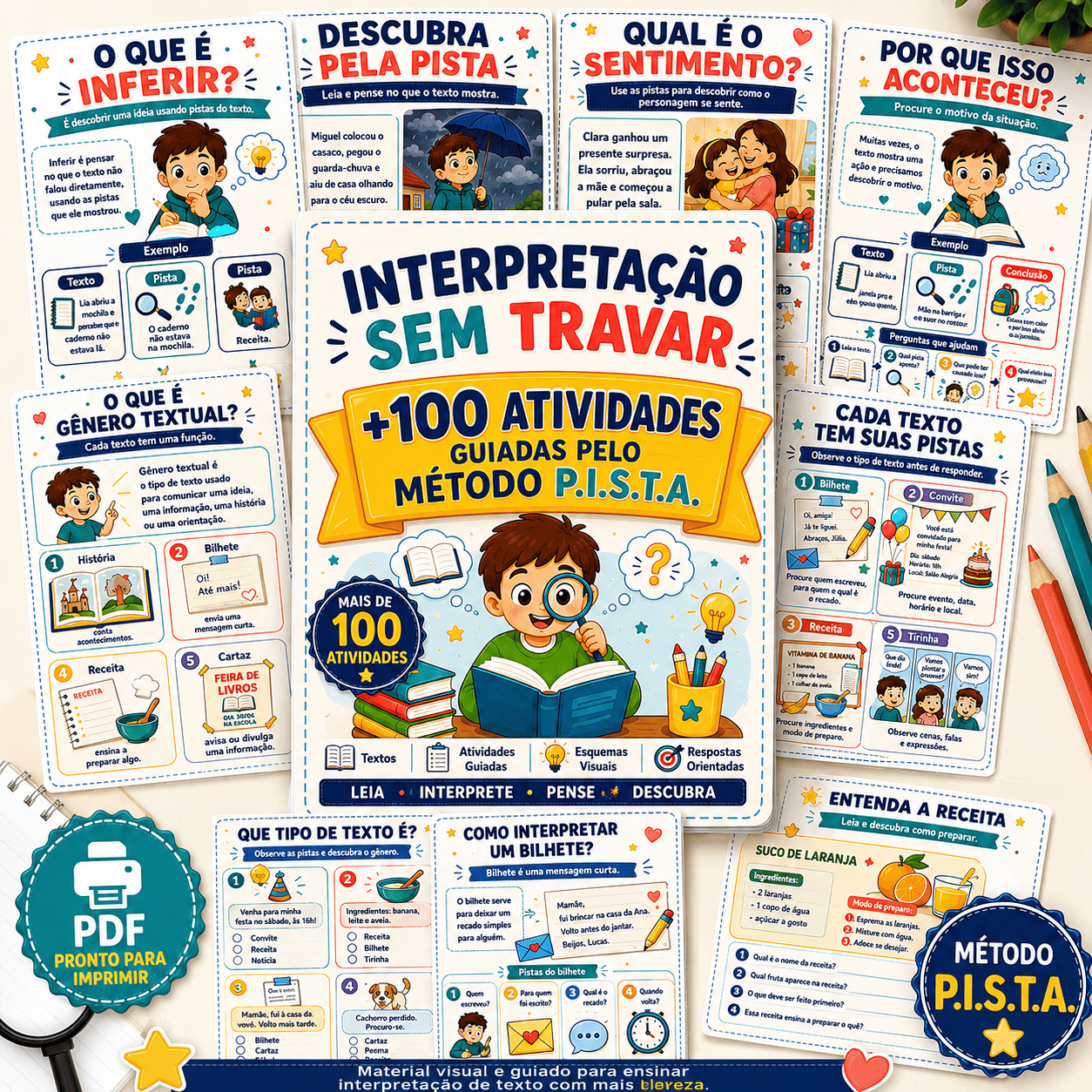 100 Atividades Guiadas de Interpretação