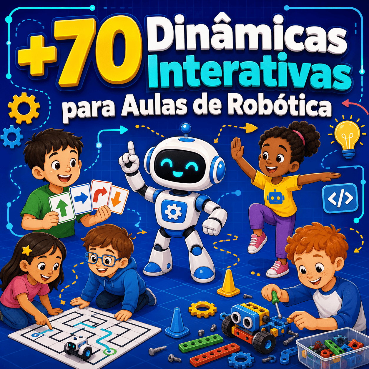 +70 Dinâmicas Interativas Robótica