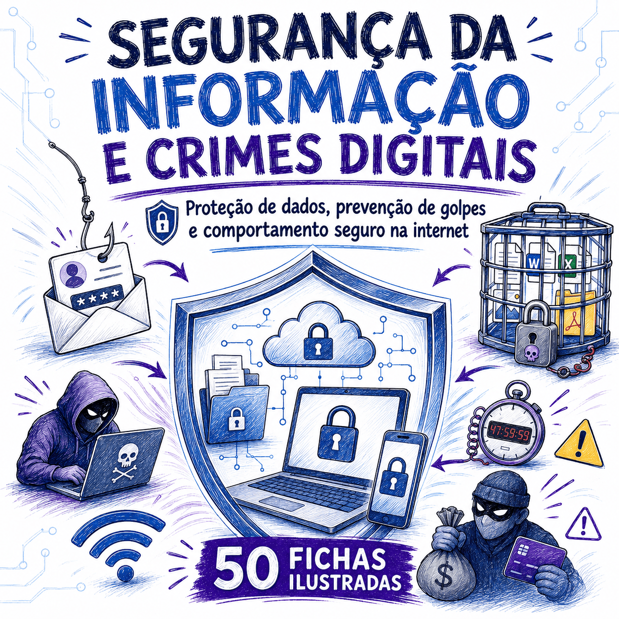 + 50 Fichas de Segurança da Informação