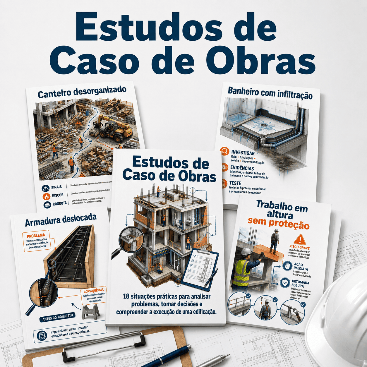 Estudos de Casos de Obras