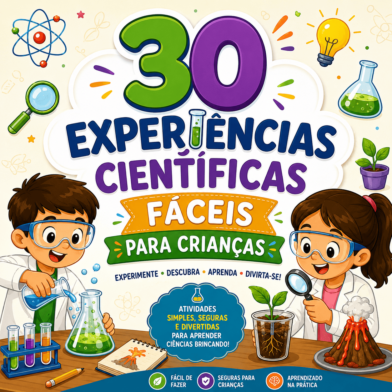 30 Experiências Científicas Fáceis