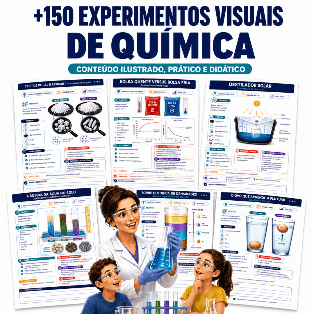 +150 Experimentos Visuais de Química