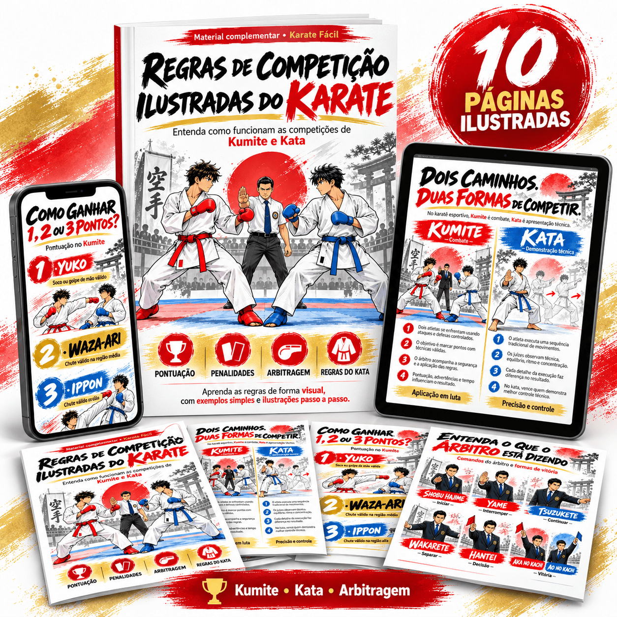 Regras de Competição Ilustradas (Karate)