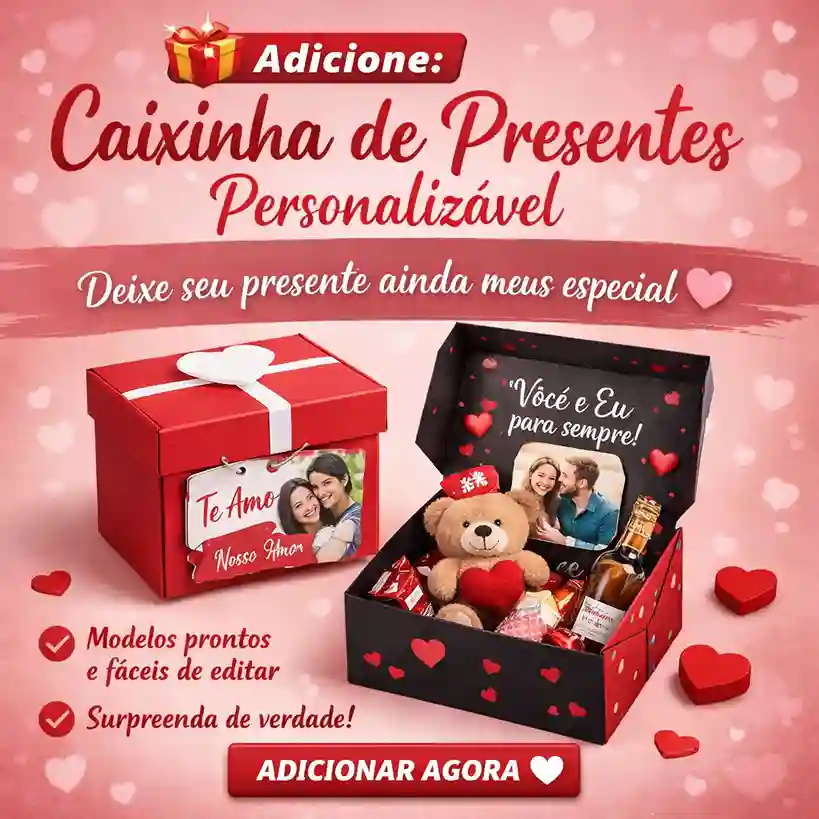 Moldes de Caixinhas de Presentes