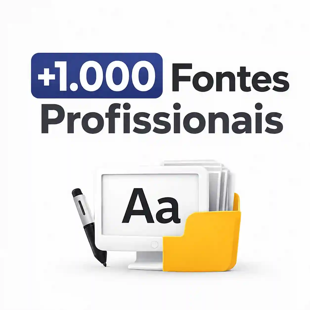 +1.000 Fontes Extras para Topos de Bolos