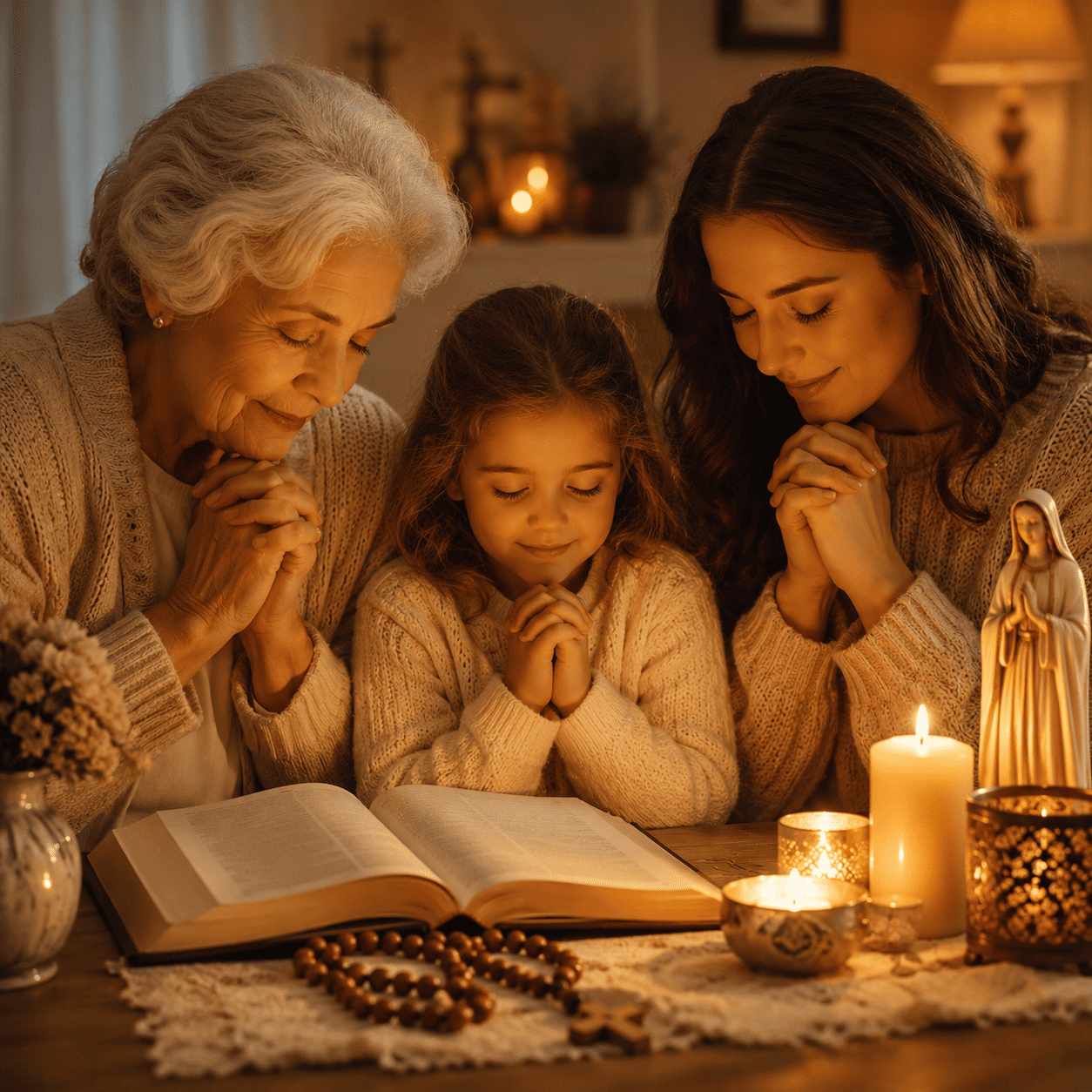 20 Orações Católica em Família