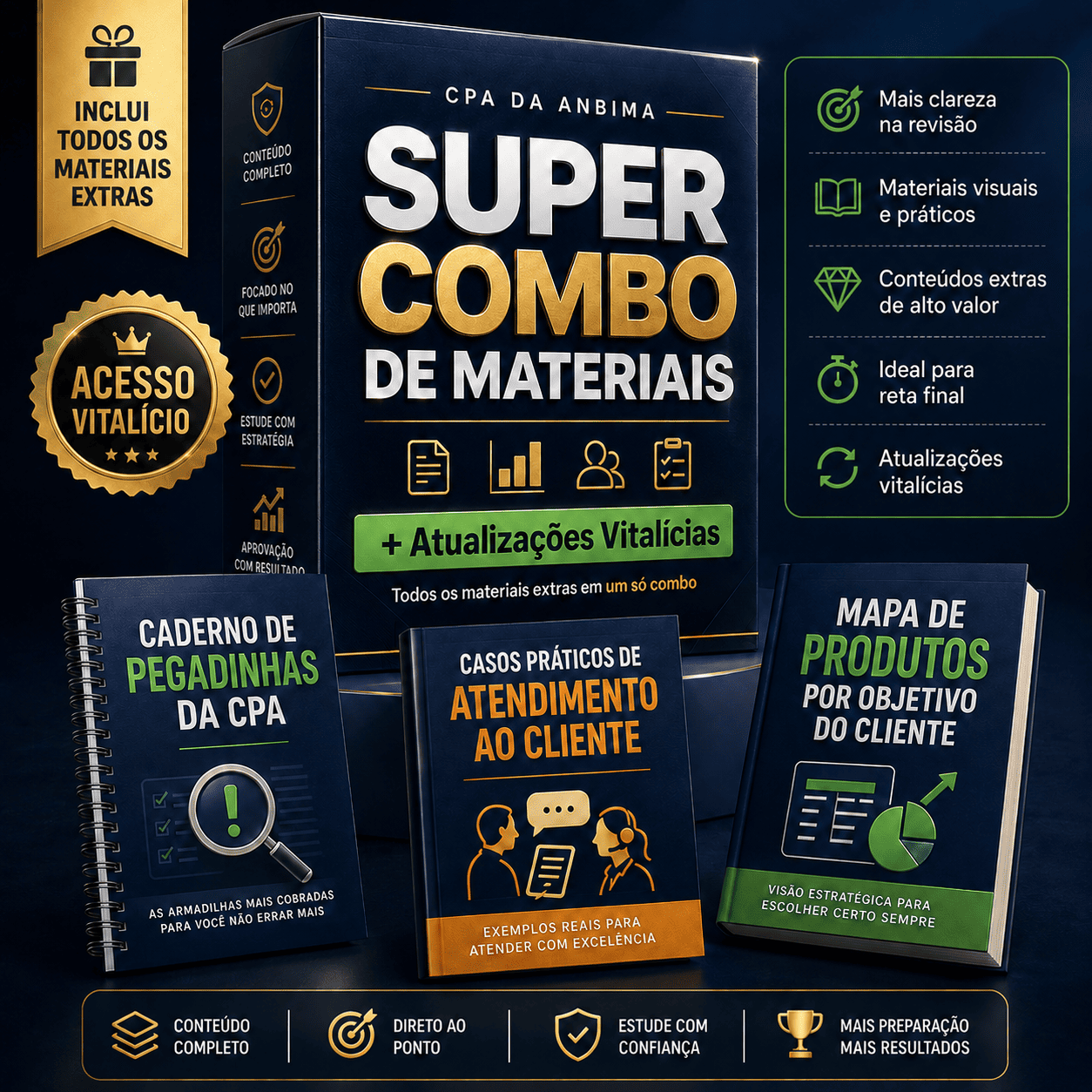SUPER COMBO + ATUALIZAÇÕES VITALÍCIAS