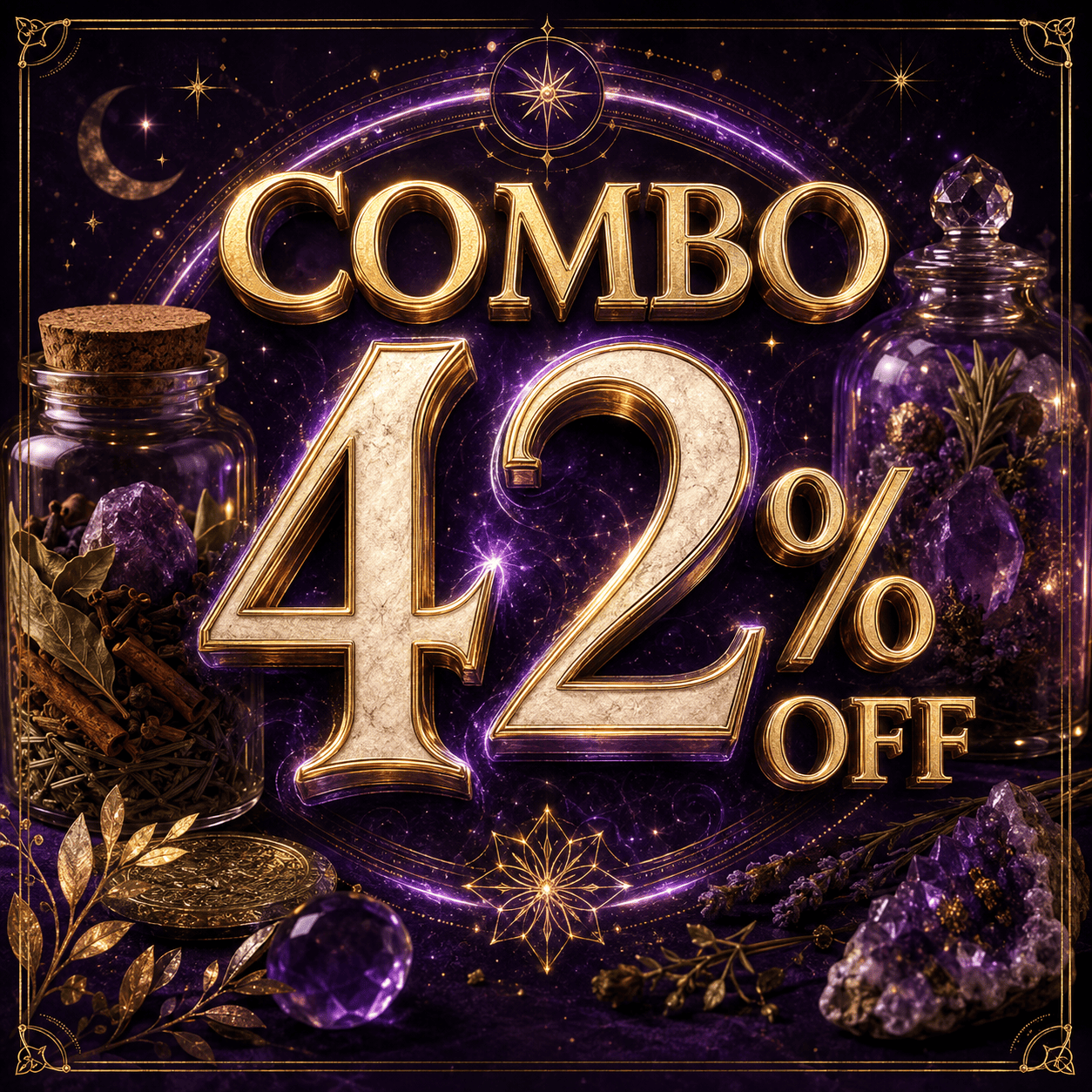 Combo com tudo acima com 42% de desconto