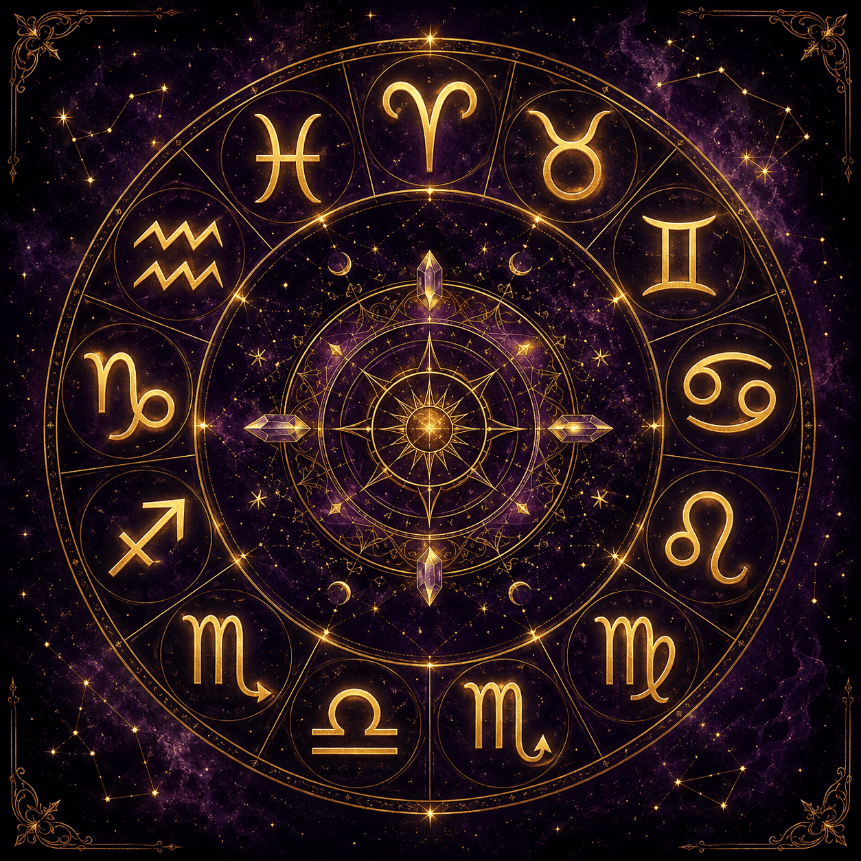 Frascos de Intenções dos Signos