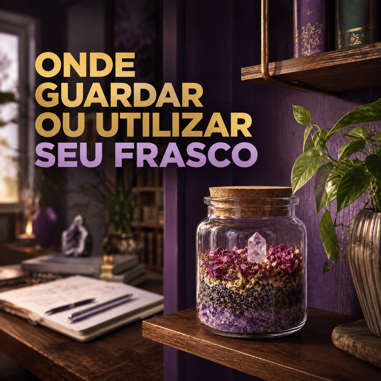 Onde guardar ou utilizar