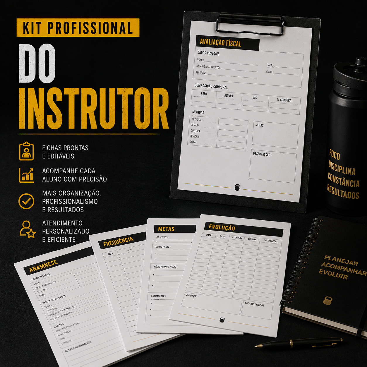 Kit Profissional do Instrutor