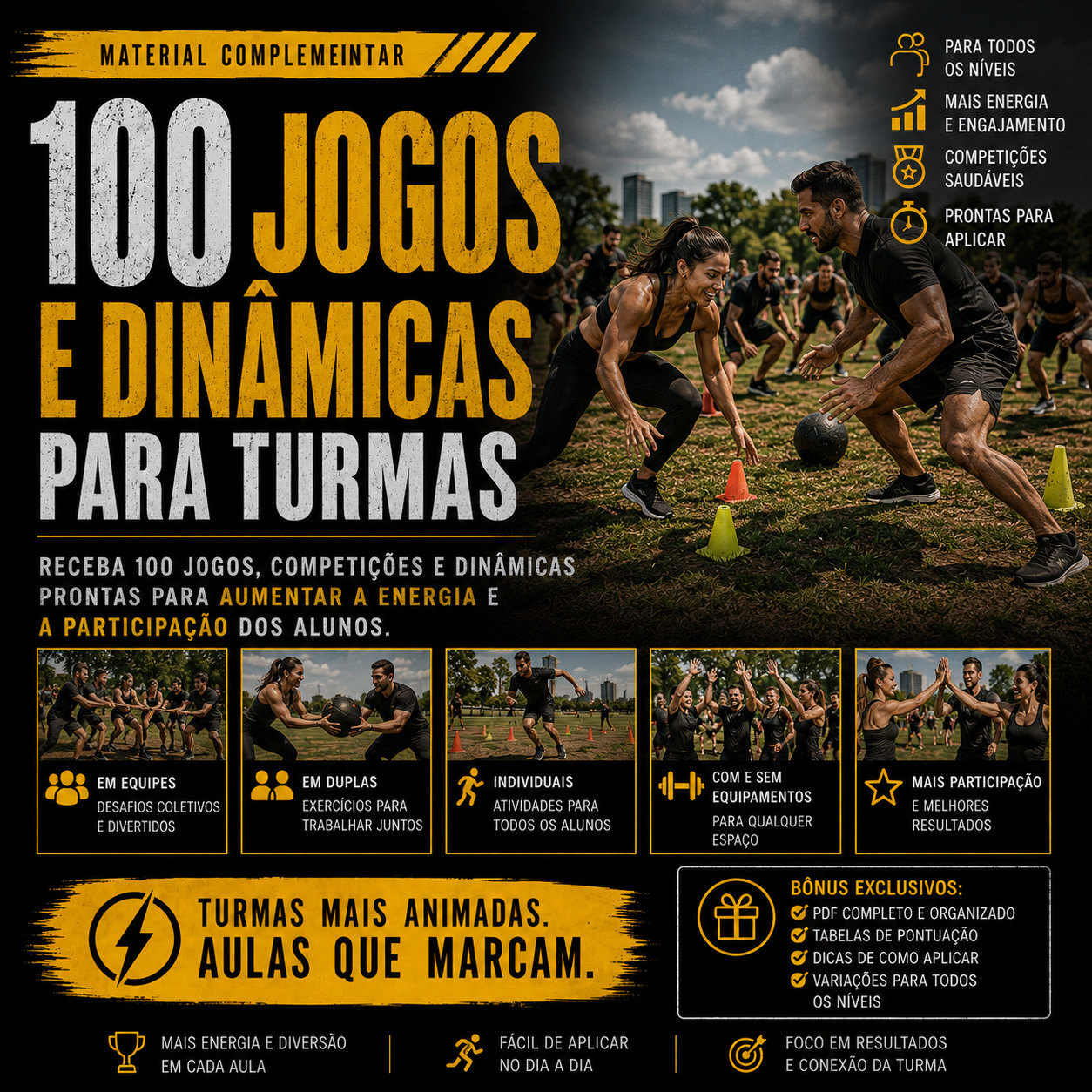 100 Jogos e Dinâmicas para Turmas
