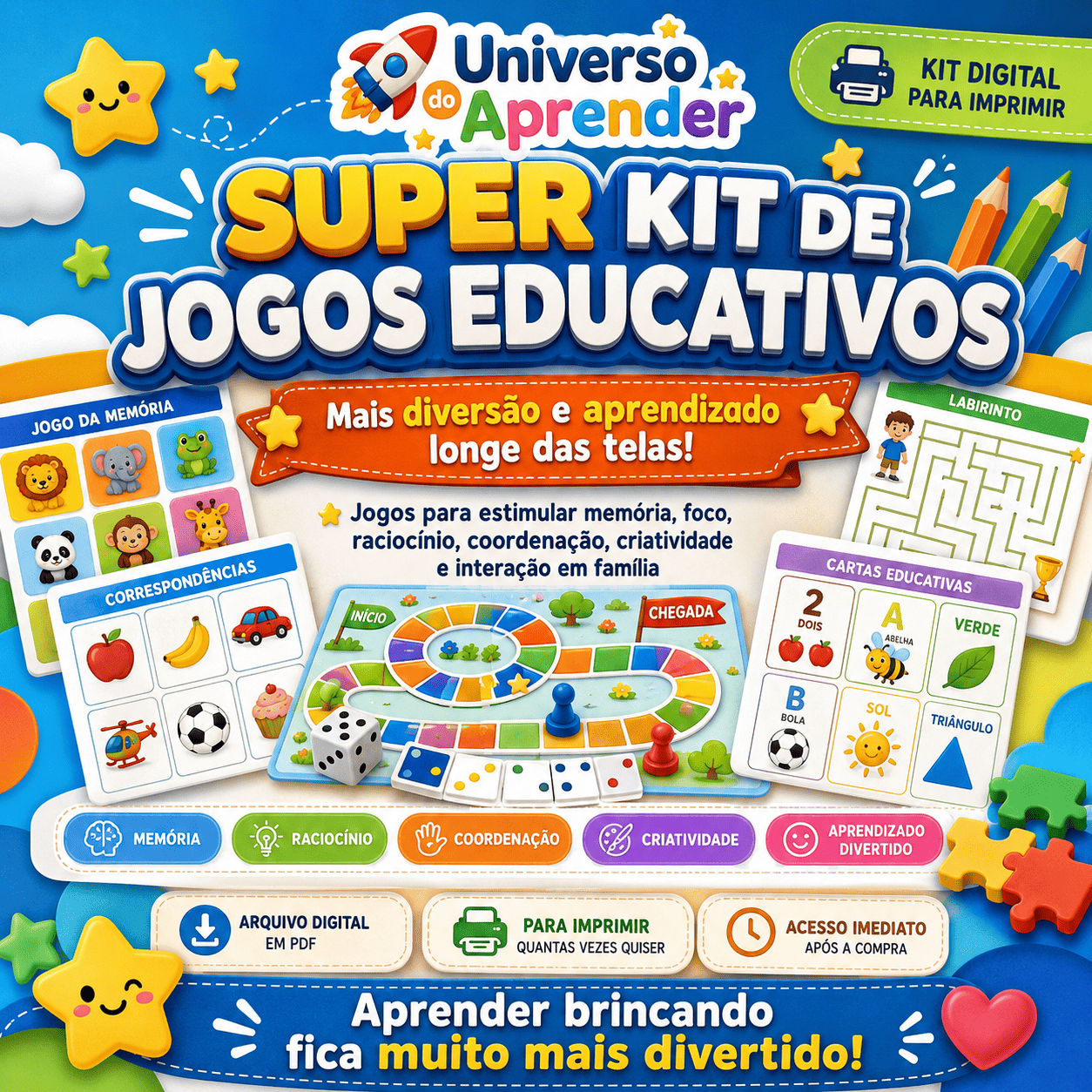 Super Kit de Jogos Educativos