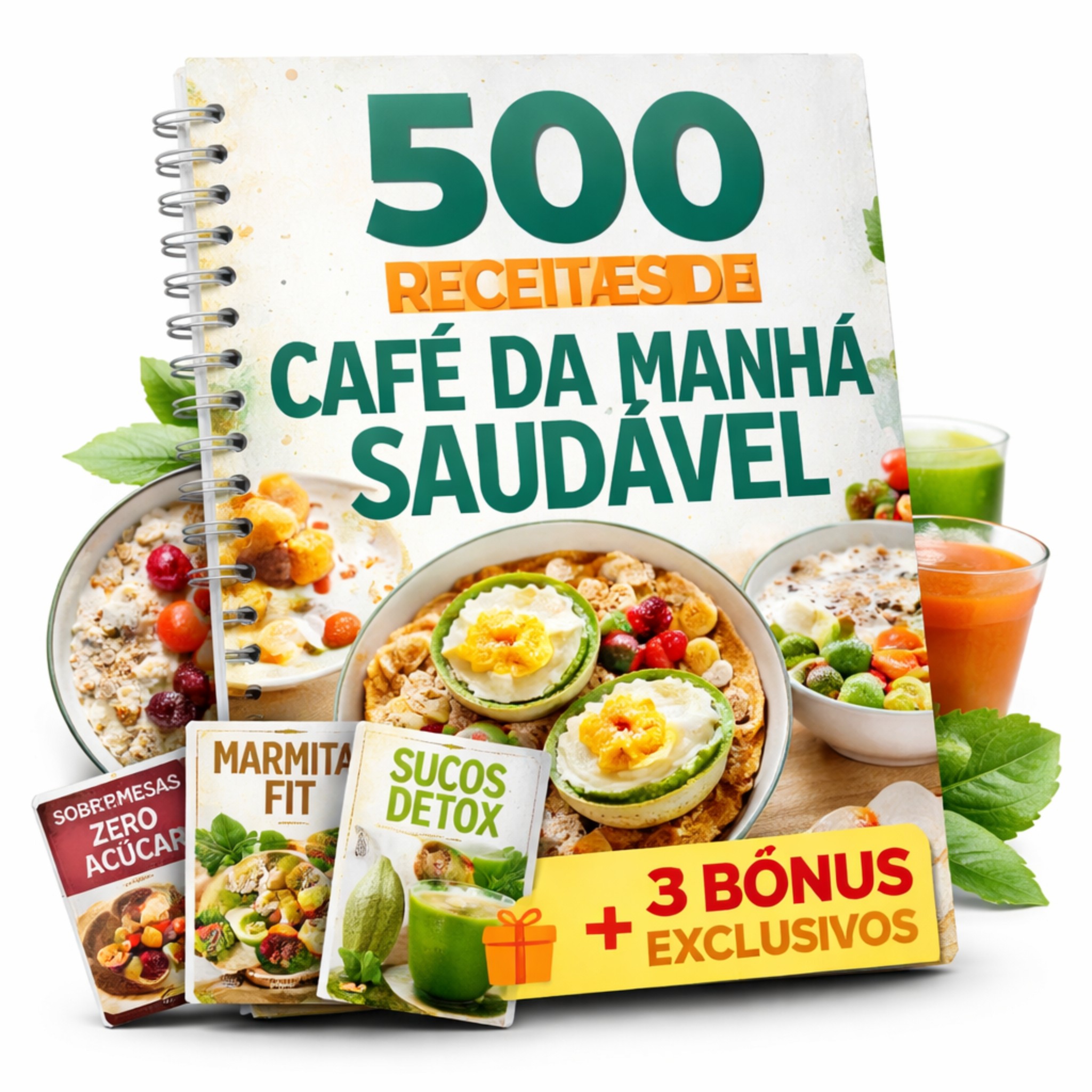 Guia 500 Receitas de café da manha