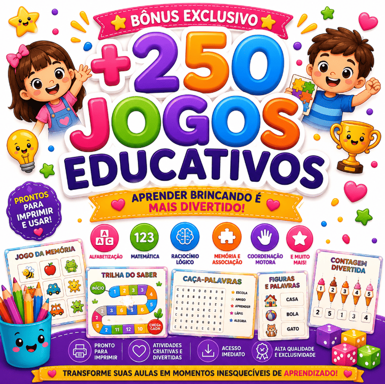 +250 Jogos Educativos