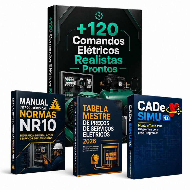 +120 Projetos Comandos Elétricos