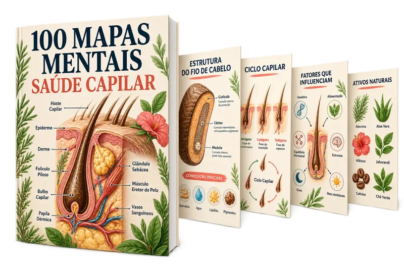 +100 Mapas Saúde Capilar