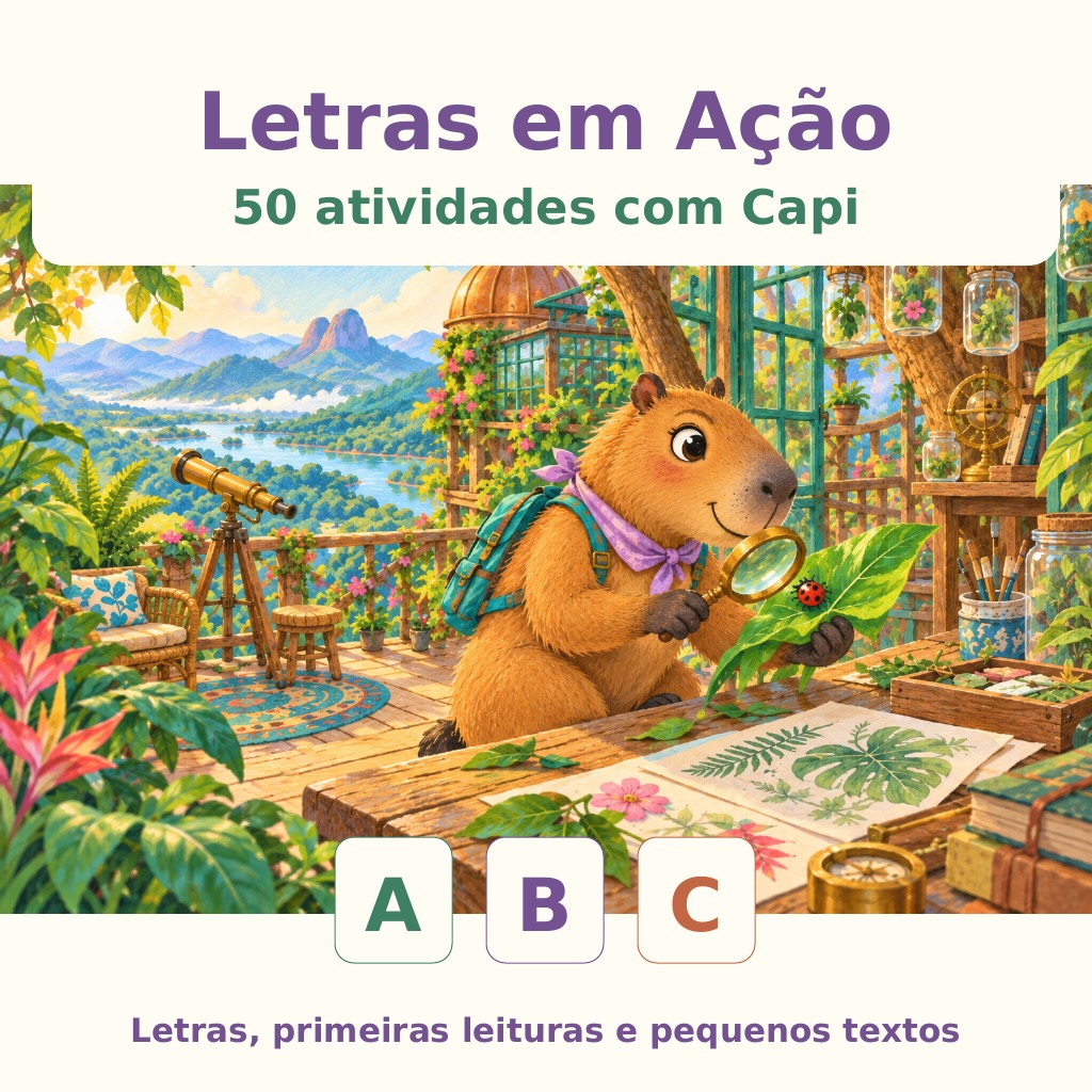 Letras em Ação — 50 atividades