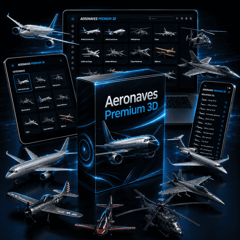Aeronaves Premium 3D