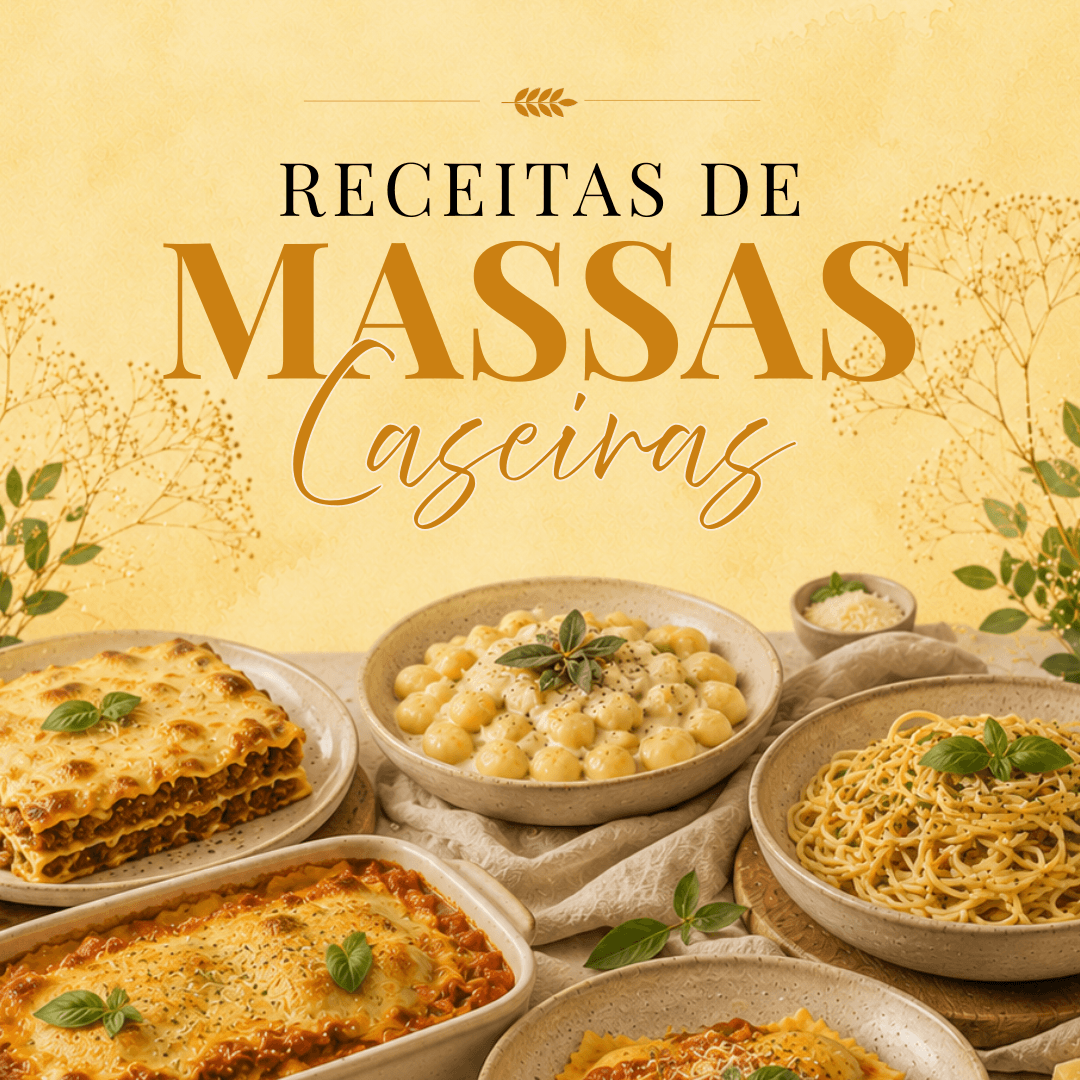 +30 Receitas de Massas Sem Glúten