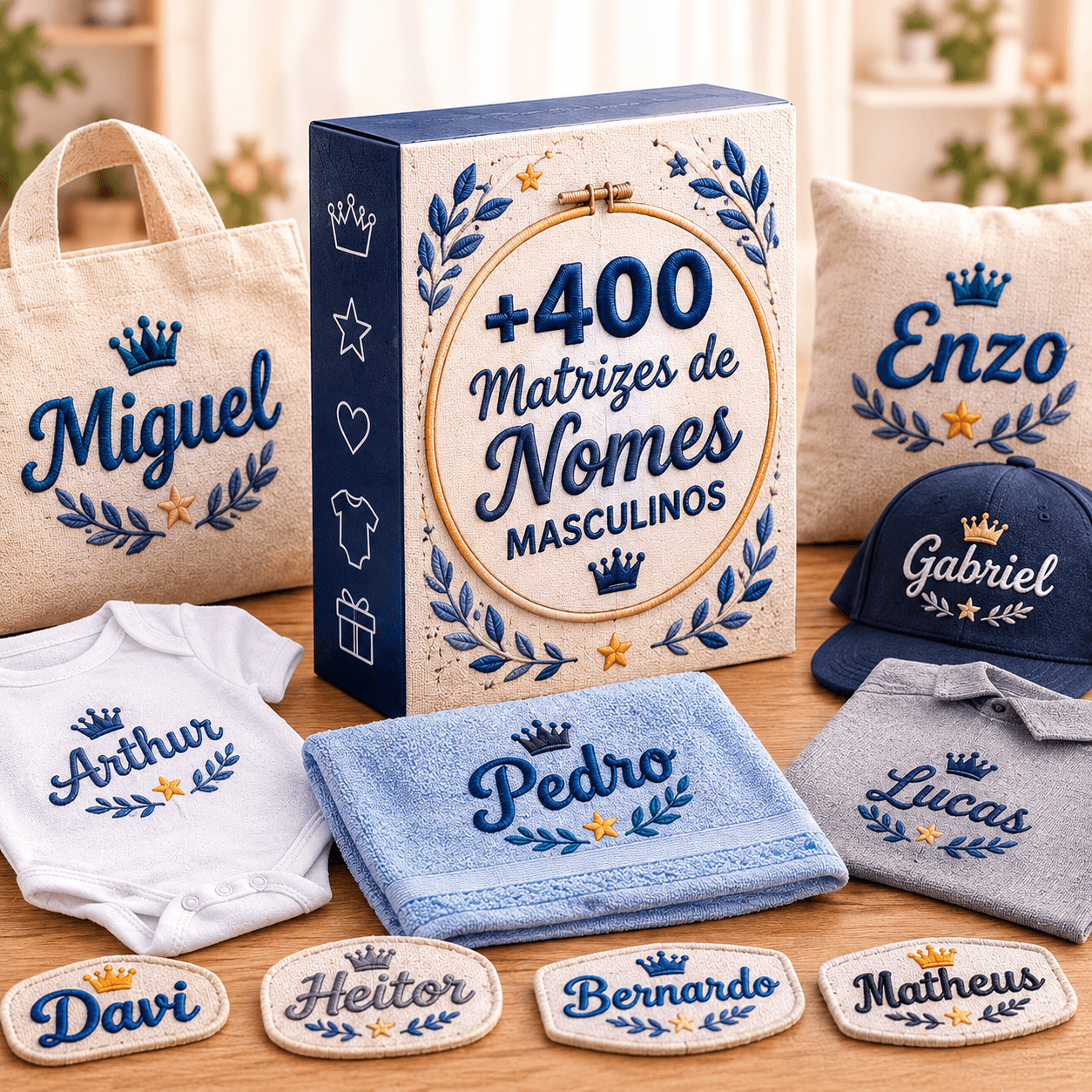 +400 Matrizes de Nomes Masculinos