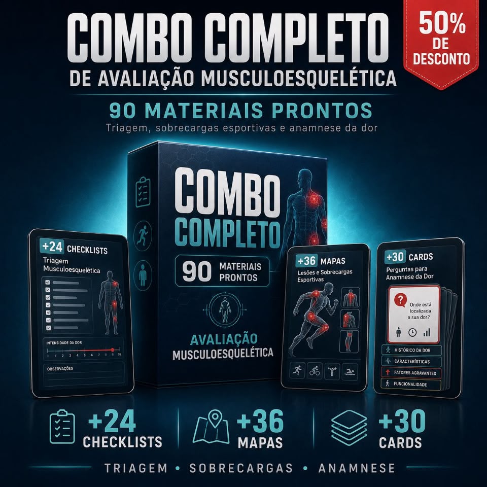  Leve os 3 complementos com 50% 