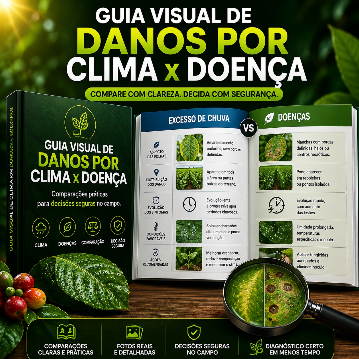 Guia Visual de Danos por Clima x Doença