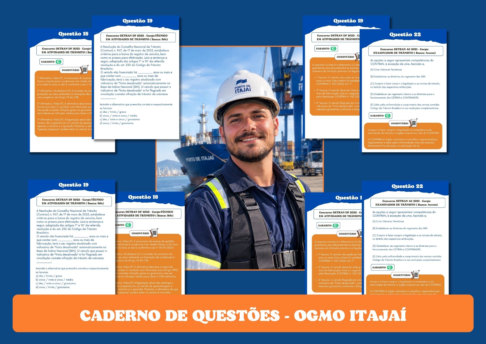 250 QUESTÕES COMENTADAS OGMO ITAJAÍ