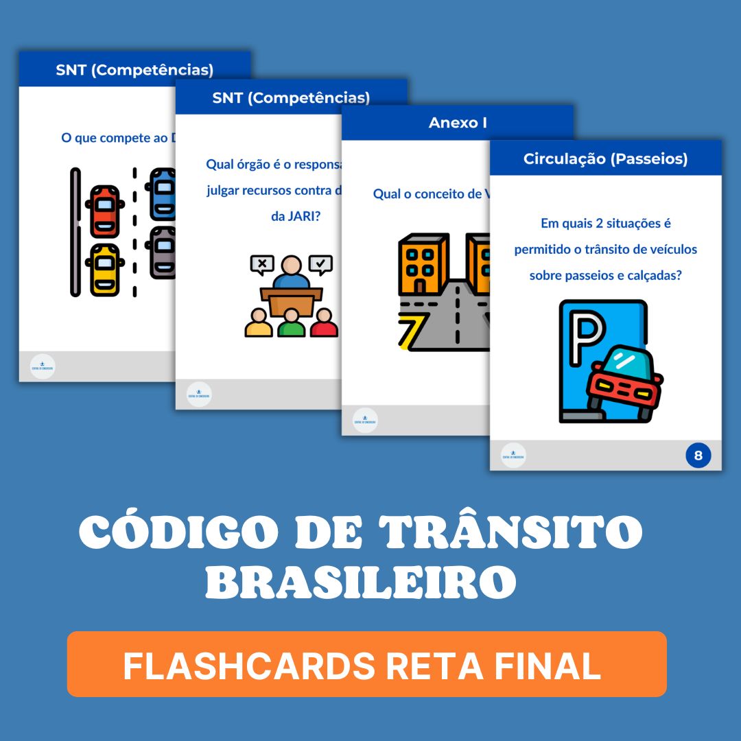 Flashcards CTB - Reta Final